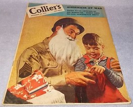 Vintage Colliers Magazine December 25 1943 Americans at War Issue - £7.81 GBP