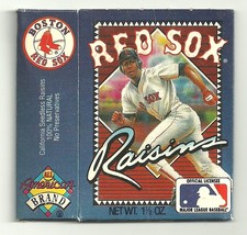 1991 Boston Red Sox California Raisins Box - £3.00 GBP