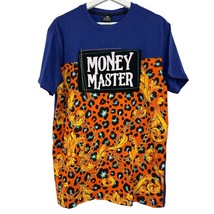 Switch Money Master T-shirt Large mens animal print short sleeve top  - £5.44 GBP