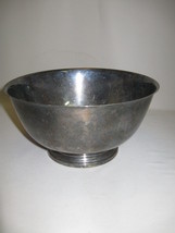 Silver Plate Serving Bowl Paul Revere Reproduction Oneida Community Ltd ... - $12.95