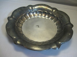 Silver Plate Scallop Rim Large Fruit Vegetable Bowl YC764 Gorham Silver Co - £10.18 GBP