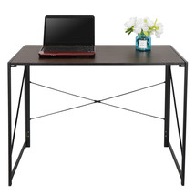 Home Office Computer Writing Desk Workstation Table With Foldable Leg Bear 200Lb - £61.74 GBP