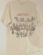 Jimmy Buffett Chameleon Caravan Tour 1993 Vintage Concert Off White T-Sh... - £101.00 GBP