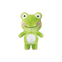 Shy Cheeks Frog Plush Stuffed Animal Soft Cute Standing Green Plush Frog Doll Ro - £10.19 GBP