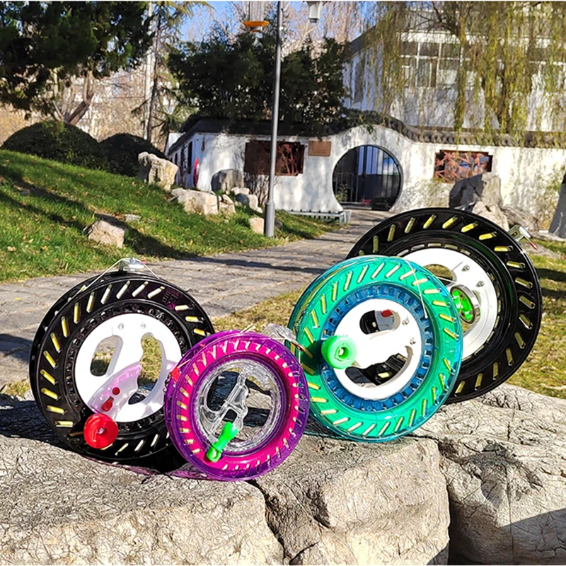 free shipping children kite reel abs kite wheel outdoor game fun toys for kid - £8.44 GBP+