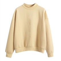 Autumn Sweatshirts Women O-neck Solid Color neck Long Sleeve Velvet Pullovers Sw - £47.83 GBP