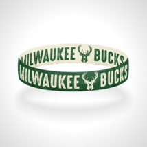 Reversible 2021 Champs Milwaukee Bucks Bracelet Wristband Fear the Deer - £9.31 GBP+