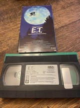 E.T. The Extra Terrestrial VHS  Rare Green &amp; Black Tape MCA Nice - $224.29 MXN