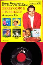 Perry Como &amp; Friends 45 RPM EP &amp; Picture Sleeve - RCA Victor SP-45-55 (1959) - £9.96 GBP