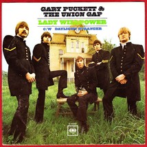 Gary Puckett &amp; Union Gap 45 RPM Picture Sleeve Only 1968 PS - Lady Willpower - £9.16 GBP