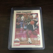 1991-92 NBA Hoops McDonald&#39;s Basketball #39 Terry Cummings San Antonio S... - $1.00