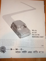 Vintage The British Motor Corporation Magazine Advertisement 1960 - £10.20 GBP