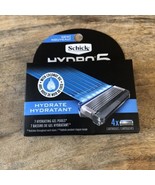 SCHICK Hydro Skin Comfort Dry Skin 5 Bladed Cartridges Sealed box of 4 R... - $14.01