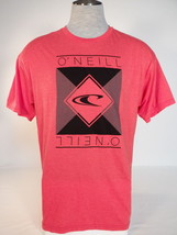 O&#39;Neill Sinaloa Red Graphic Modern Fit Short Sleeve Tee T Shirt Men&#39;s NWT - £27.96 GBP