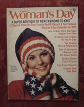 Womans Day Magazine January 1972 Arnold Lobel Fashions To Knit Hamburger Recipes - £7.65 GBP
