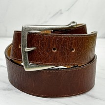 Honest by Brighton Brown Genuine Leather Belt Size 32 Mens - $39.59