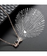 LOVE Pendant | Projection Jewelry | Goldish 100 Languages&#39;Love you&#39;Chain... - $14.98