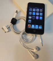 Apple iPod Touch A1288 32 GB Silver 2nd Generation TESTED WORKING W/ Acc... - $28.22