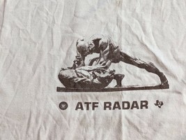 ATF Radar Westinghouse TI Hanes À Une Couture Khaki 50-50 USA L - $83.73