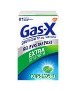 Gas-X Extra Strength Gas Relief Softgels with Simethicone 125 mg - 10 Count - $9.89