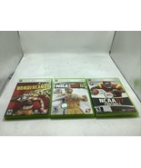 Lot of 3 Xbox 360 Games NBZ 2K10 NCAA 07 FOOTBALL BORDERLANDS TESTED - $238.69 MXN