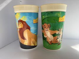 2 Burger King Vintage Plastic collectors Cups. P166 - $267.44 MXN