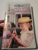 The Three Lives of Thomasina VHS 1996 Clamshell Walt Disney Video Movie - £10.96 GBP