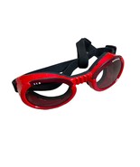 Doggles ILS Red Frame Dog Sunglasses UV Sun Eye Protection for Dogs - $11.64