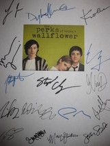 The Perks of being a Wallflower Signed Movie Film Script Screenplay X16 Autograp - £16.11 GBP