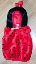 Childrens Ladybug Costume SZ 12 24 Months  Mos Lady Bug Halloween Dress Up - $11.42