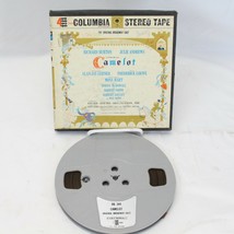 Camelot Reel Tape and Box 1960s Broadway Cast Richard Burton Julie Andrews - $9.79