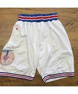 Space Jam Champion Shorts Mens Medium Tune Squad White Basketball Looney... - $351.85 MXN