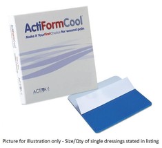 ActiForm Cool Hydrogel Dressing(s) 10cm x 10cm Burns Scalds Painful Wounds - $9.26