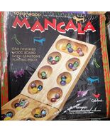 Vintage NEW MANCALA Solid Wood Board Game Cardinal - $40.34