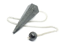 Hematite Pendulum Reiki Crystal Charged Dowsing Divination Gemstone Quality - £4.83 GBP