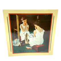 Antique 1954 MBI Norman Rockwell 3 Ring Binder Picture Album Unused 11.5x11.5&quot; - £24.90 GBP