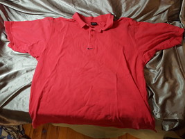 Nike Polo Shirt Red XL  - £9.57 GBP