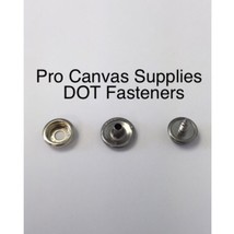 DOT Snaps Cap, Socket, &amp; Screw Stud 3/8&quot; #10 Stainless Steel Kit 15 sets - $15.39