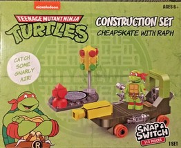 Teenage Mutant Ninja Turtles Construction Set Cheapskate with Raph Snap ... - £10.95 GBP