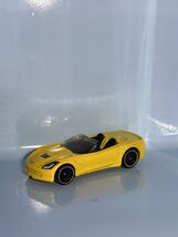 14 CORVETTE STINGRAY #216 yellow- HW Garage - HW Workshop Loose MINT - $7.42
