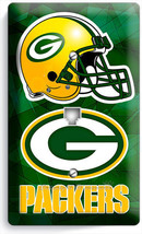 Green Bay Packers Football Team Logo Phone Jack Telephone Wall Plate Boys Room - $13.01