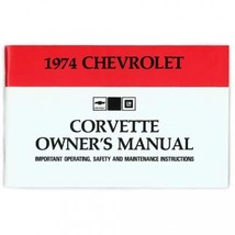 1974 Corvette Manual Owners - $35.64