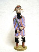 Vintage Hopi 14&quot; Mudhead Kachina Doll, Katsina Sculpture Arthur Holmes Sr, c70s - £1,245.73 GBP
