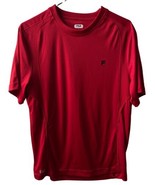 FILA Sport Mens Red Short Sleeve Sport T Shirt Size S - £9.77 GBP