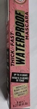 SOAP &amp; GLORY Thick and Fast Waterproof Mascara 8ml - NEW Boxed - Jet Black - $9.88