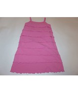Hanna Andersson Wave Tier dress pink size 130 US 8 EUC - $14.92
