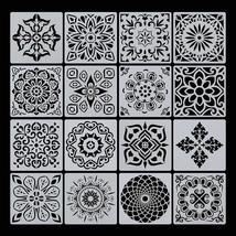 16pcs/Set Paper Card DIY Craft Embossing Album Decor Stamp Layering Stencil Scra - £10.59 GBP