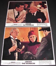 2 1981 Movie UNDER THE RAINBOW Lobby Cards Eve Arden Chevy Chase Billy B... - $10.95