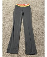 Reebok Girls Youth Gray Legging Pants athletic Pull On Elastic Wasit Siz... - $163.85 MXN