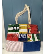 Paul Brent Nautical Shoulder Canvas Tote Bag Cruiseware Cruise Ware 11”x9” - €21,15 EUR